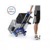 Chariot  Pliable En Aluminium Avec Corde Fixe, Capacité De 80 KG, Idéal Et Multi-Fonction