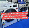 Promo machine à laver raylan 10,5kg 