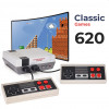 Mini console de jeu rétro classique 620 Games avec 2 Manettes