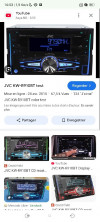 Mini chaine JVC 7 pouces 