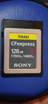 FV Sony Carte CFexpress Tough 128Go Type B R1700 W1480