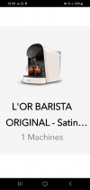 machine  expresso  lor Barista 