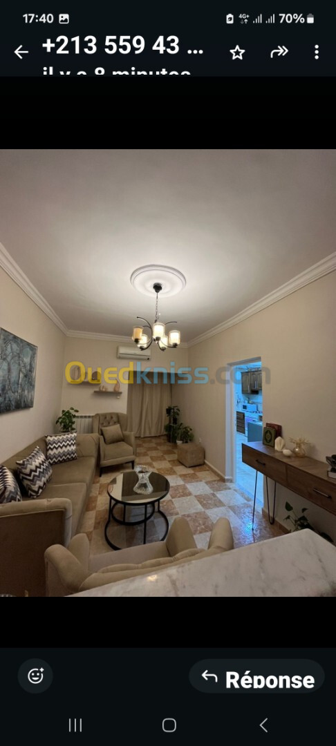 Vente Appartement F3 Alger Kouba