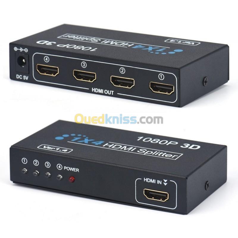 Switch HDMI 4 ports Full HD 1080P 4K 3D 