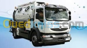 تسريح المجاري Camion débouchage canalisation  Camion vidange