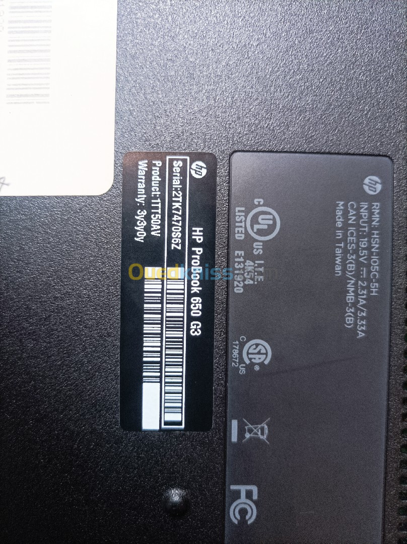 HP PROBOOK 650 G3