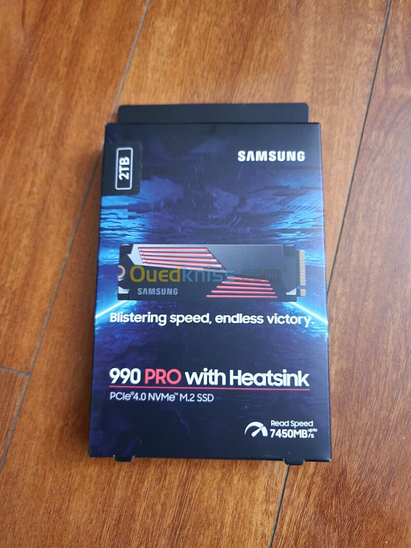 Samsung SSD 990 PRO 2TB PCIE 4.0X4 NVME avec Heatsink -- promotion