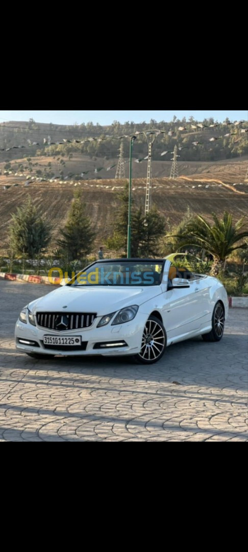 Mercedes Classe E cabriolet 2012 Classe E cabriolet