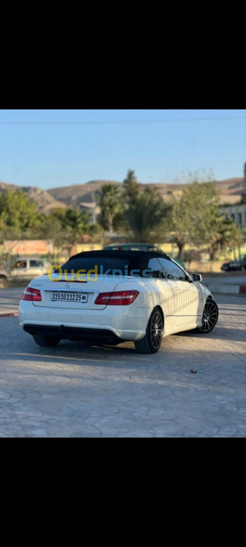 Mercedes Classe E cabriolet 2012 Classe E cabriolet