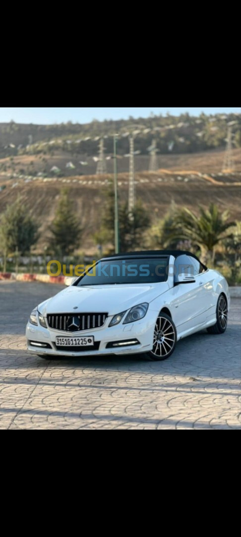 Mercedes Classe E cabriolet 2012 Classe E cabriolet