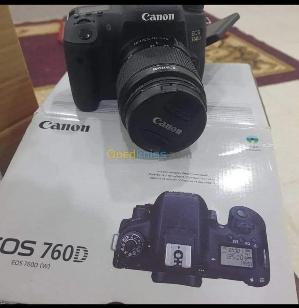 Canon 760d objectiv 18-55mm 