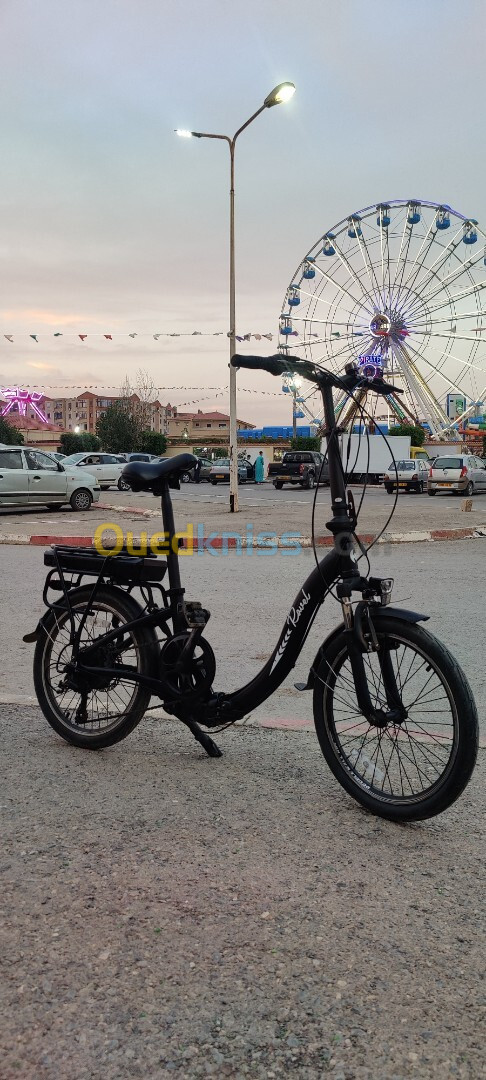 Vélo Électrique Ravel 20" 7v Pliant Noir دراجة ذات دفع كهربائى 