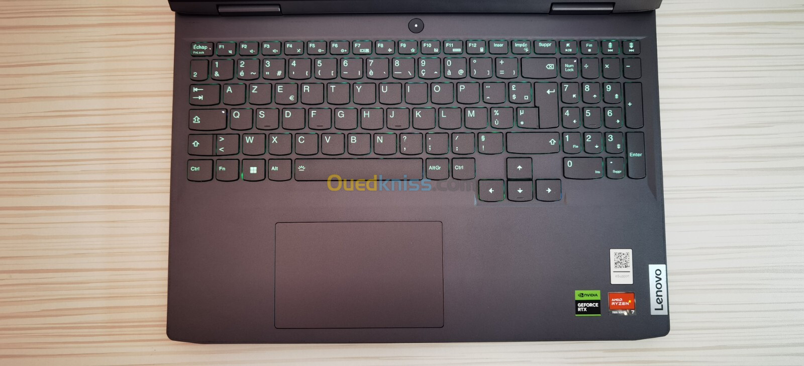 [ VENDU ] LENOVO LOQ 16APH8 RYZEN 7-7840HS RTX 4060 8GB 16GB RAM DDR6 512SSD 16 " FHD 144HZ