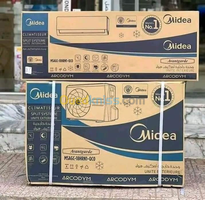 CLIMATISEUR MIDEA 18000 BTU 