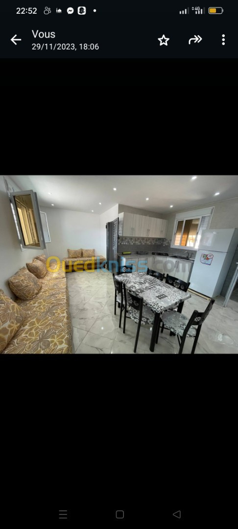 Location Appartement Tlemcen Marsa ben mhidi