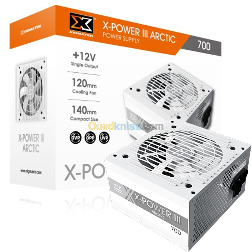 Alimentation psu XIGMATEK HYDRA 700W WHITE