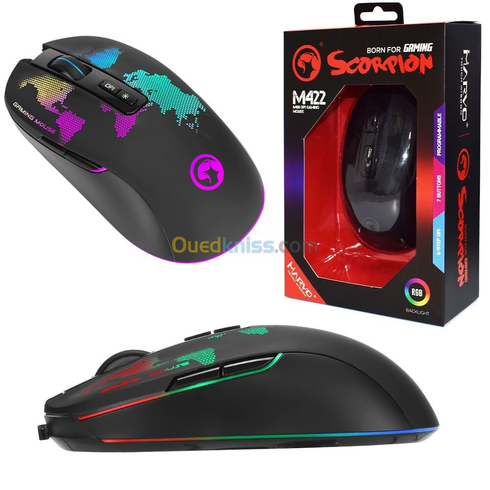 Souris MARVO Scorpion M422 (Im)