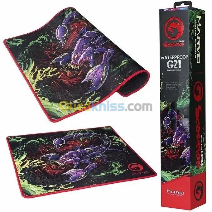 Tapis souris MARVO Scorpion G21 Size: 450 x 400 x 3 mm (Im)