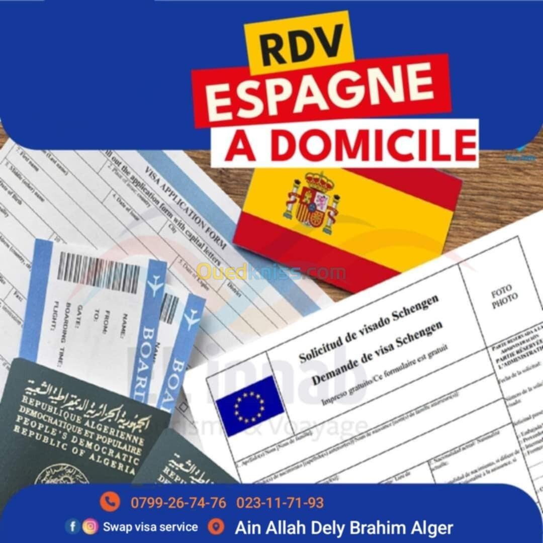 Rdv espagne à domicile 