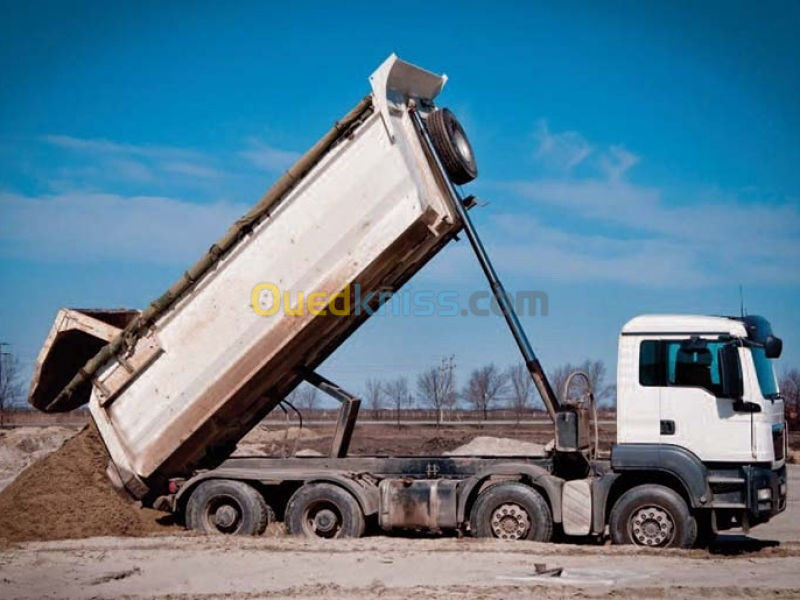 Transport des déchets complexes  