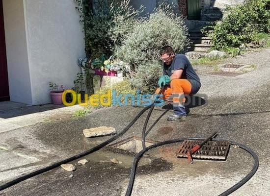 Service nettoyage débouchage canalisation vidange 