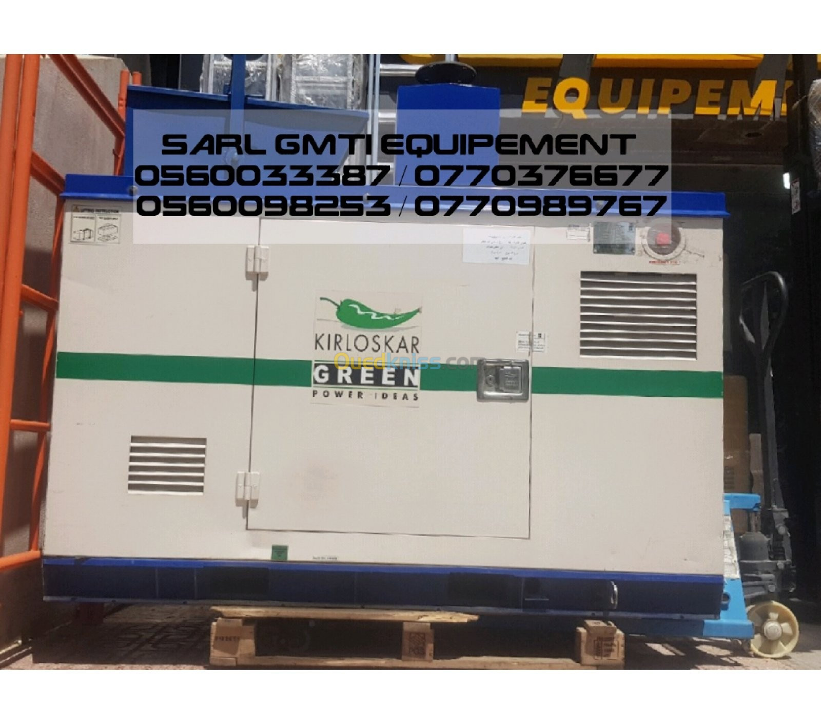 GROUPE ELECTROGENE KIPOR 5.5 KVA , GROUPE A GAZ , GROUPE 35 KVA 