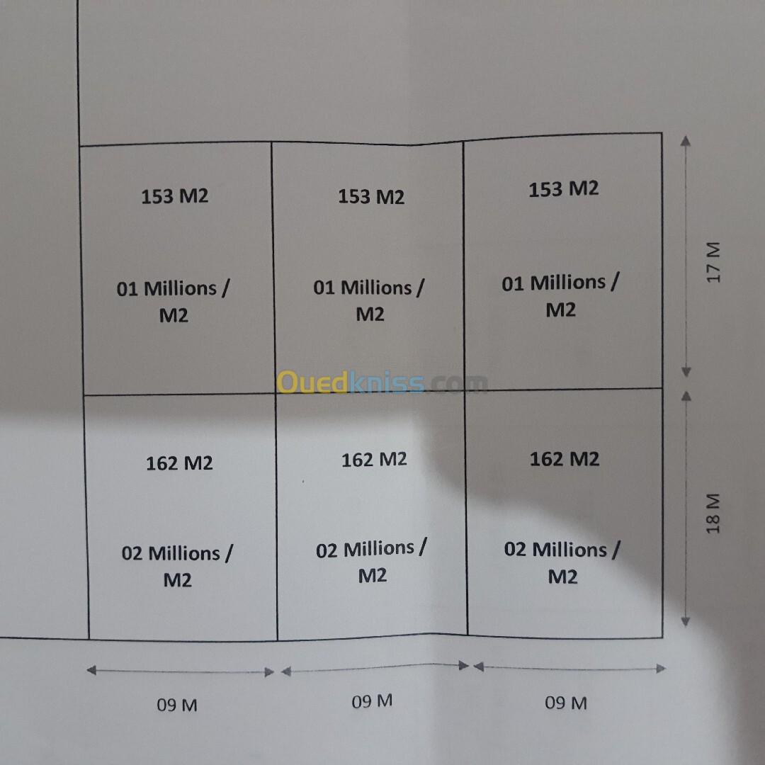 Vente Terrain Batna Ain djasser