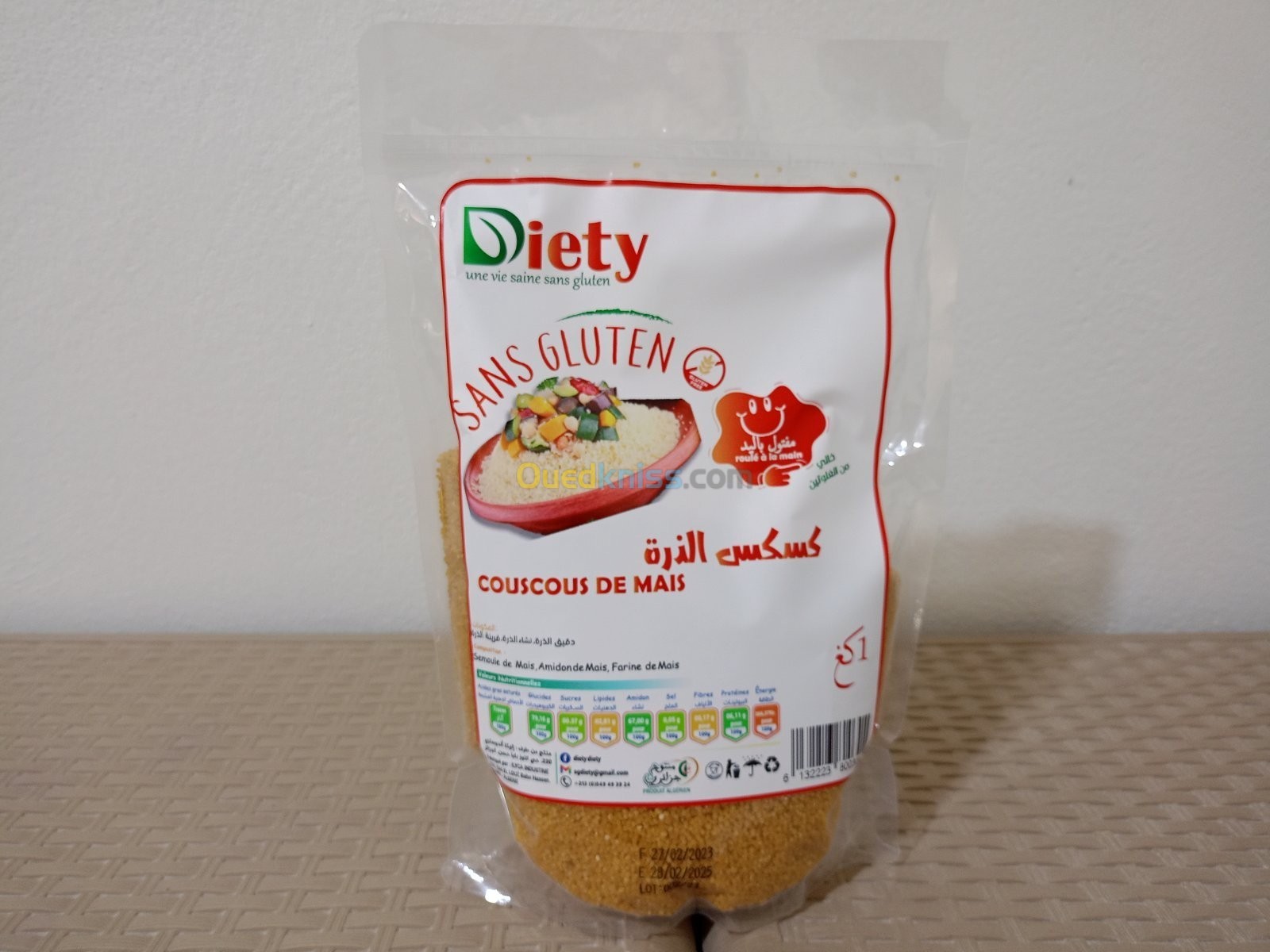 Diety farines sans gluten 