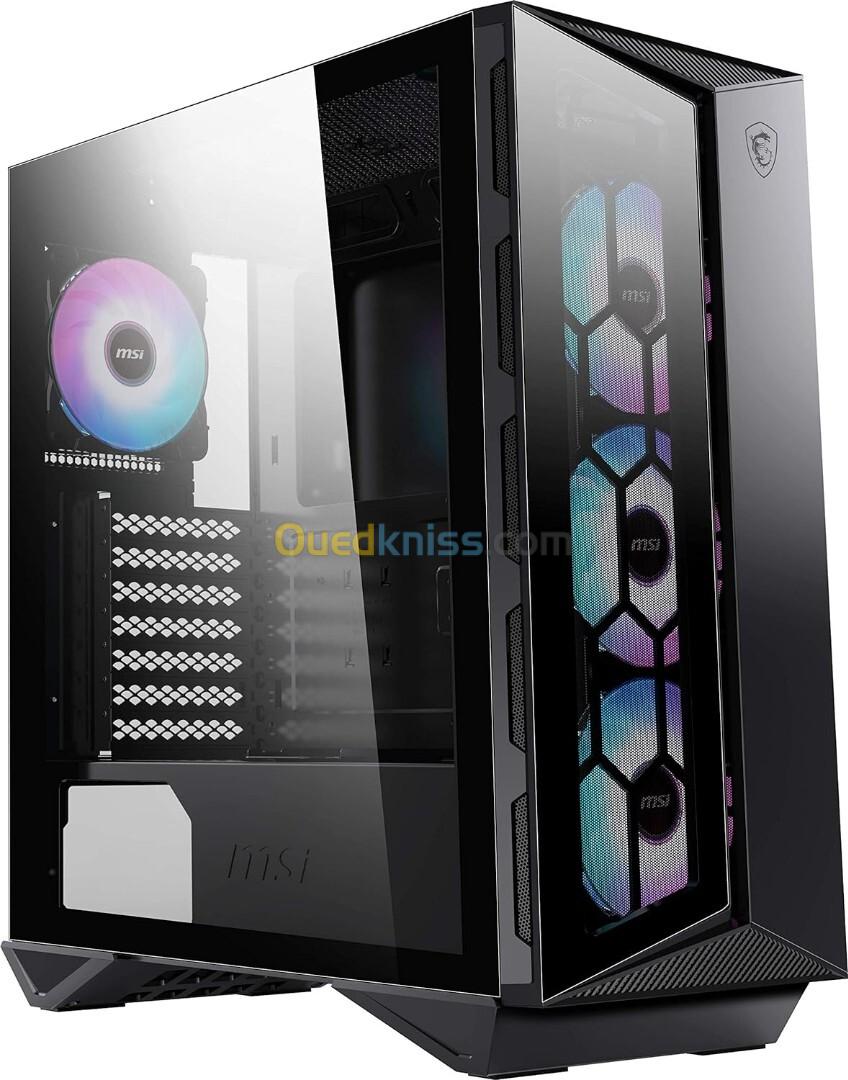 MSI MPG GUNGNIR 110R - Premium Mid-Tower Gaming PC Case