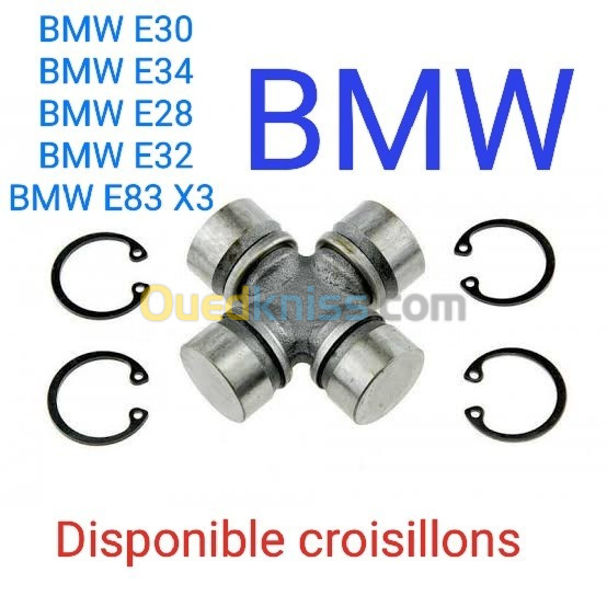 Croisillons d'arbre de transmission bmw