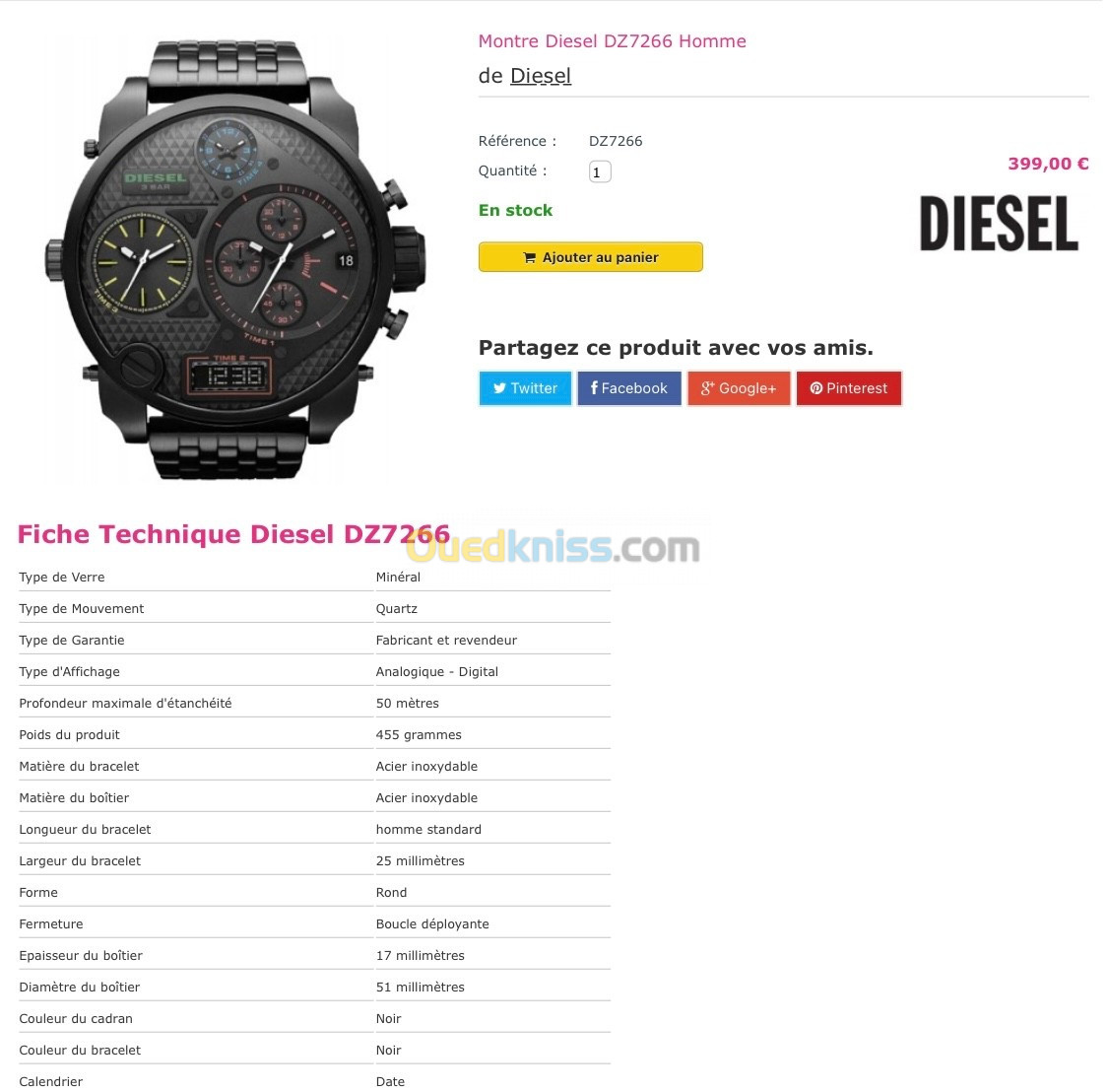 Diesel DZ7266 - Mr Daddy Watch