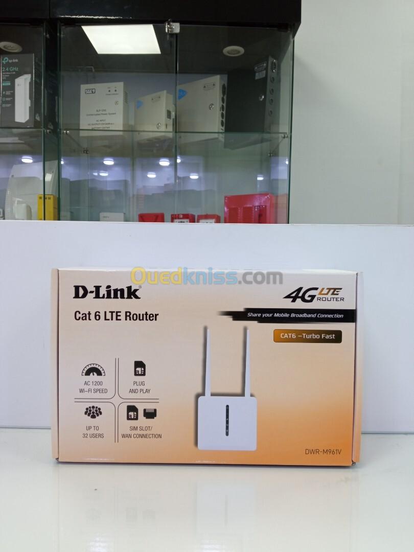 D-Link 4G LTE Cat 6 Routeur AC1200 DWR-M961V