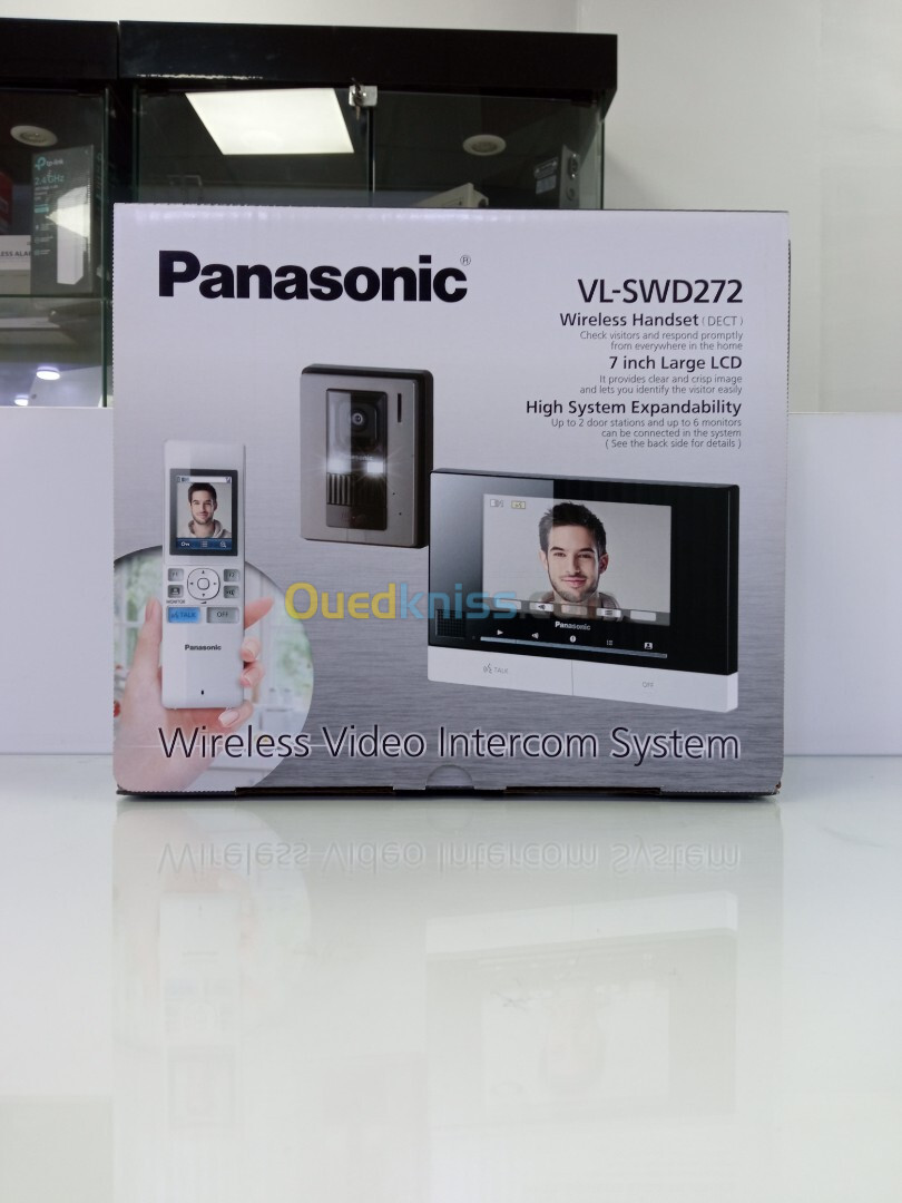 VIDEOPHONE PANASONIC AVEC COMBINE SANS FIL VL-SWD272BX