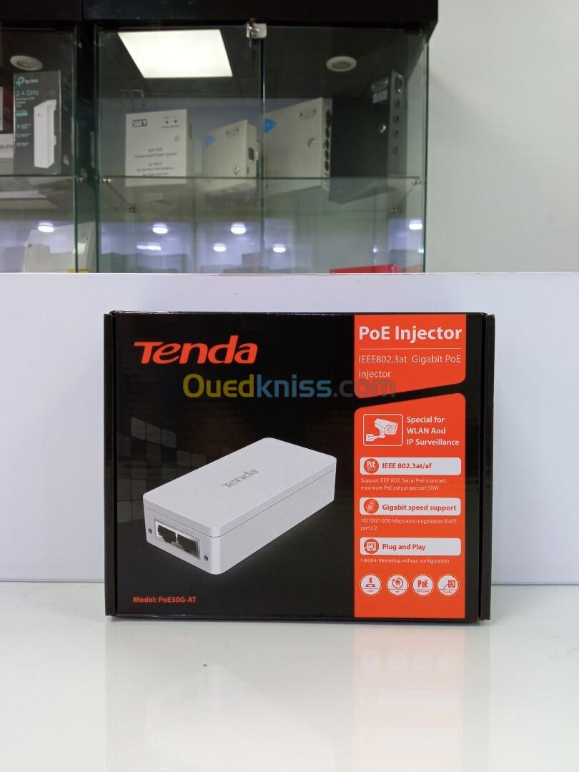 TENDA GIGABIT INJECTEUR PoE PoE30G-AT