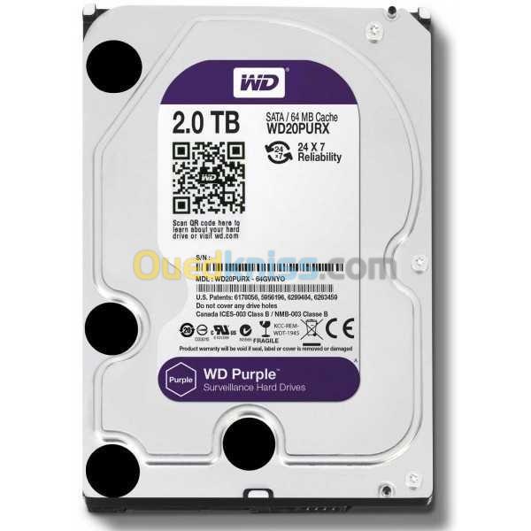 DISQUE DURE VIDEOSURVEILLANCE 1TB 2TB 4TB 6TB 8TB 