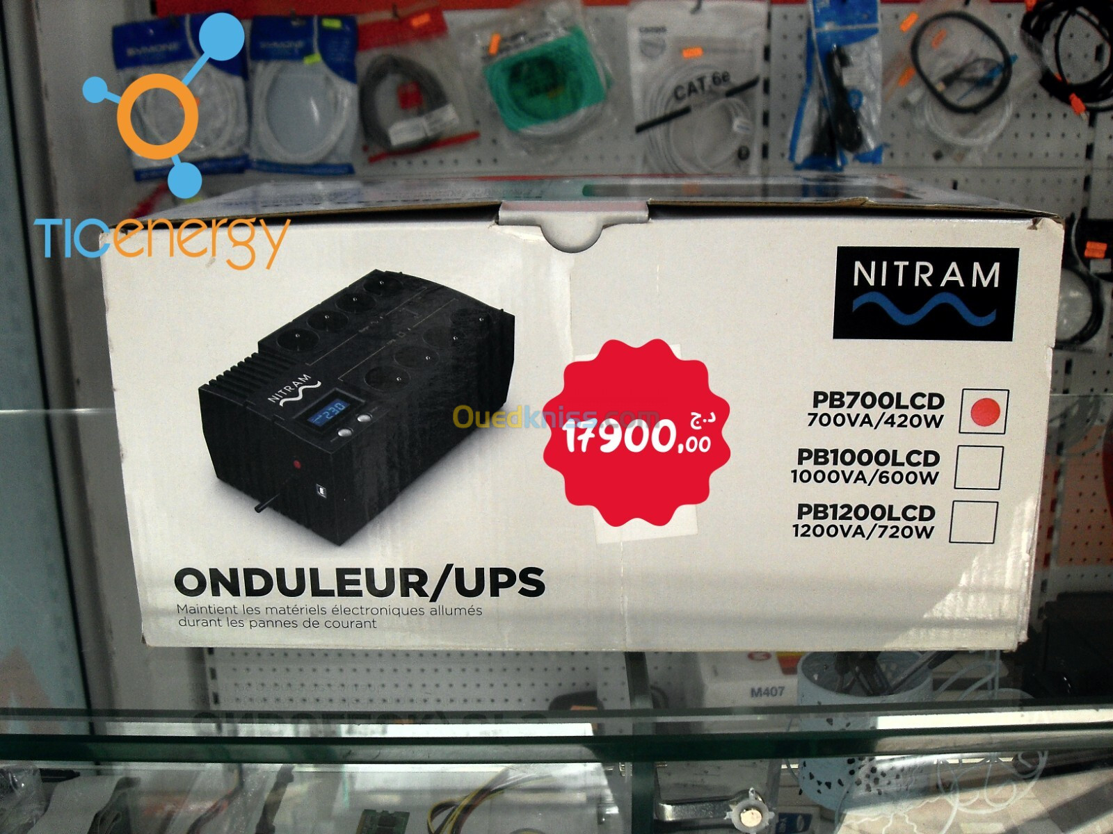 NITRAM Série POWERBOXX 700VA/420W