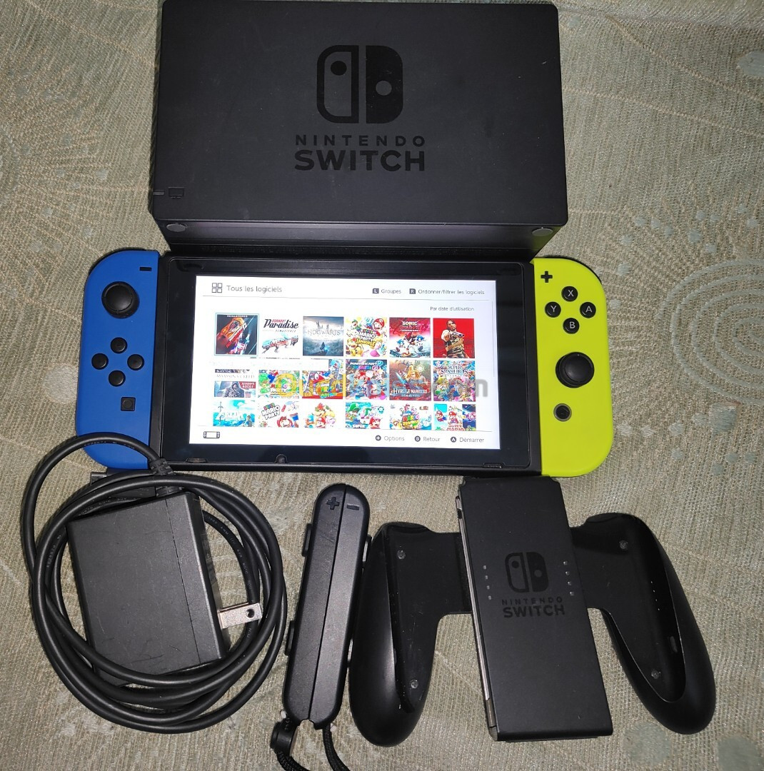 Nintendo switch V2 2023 Flashée puce 256 go 