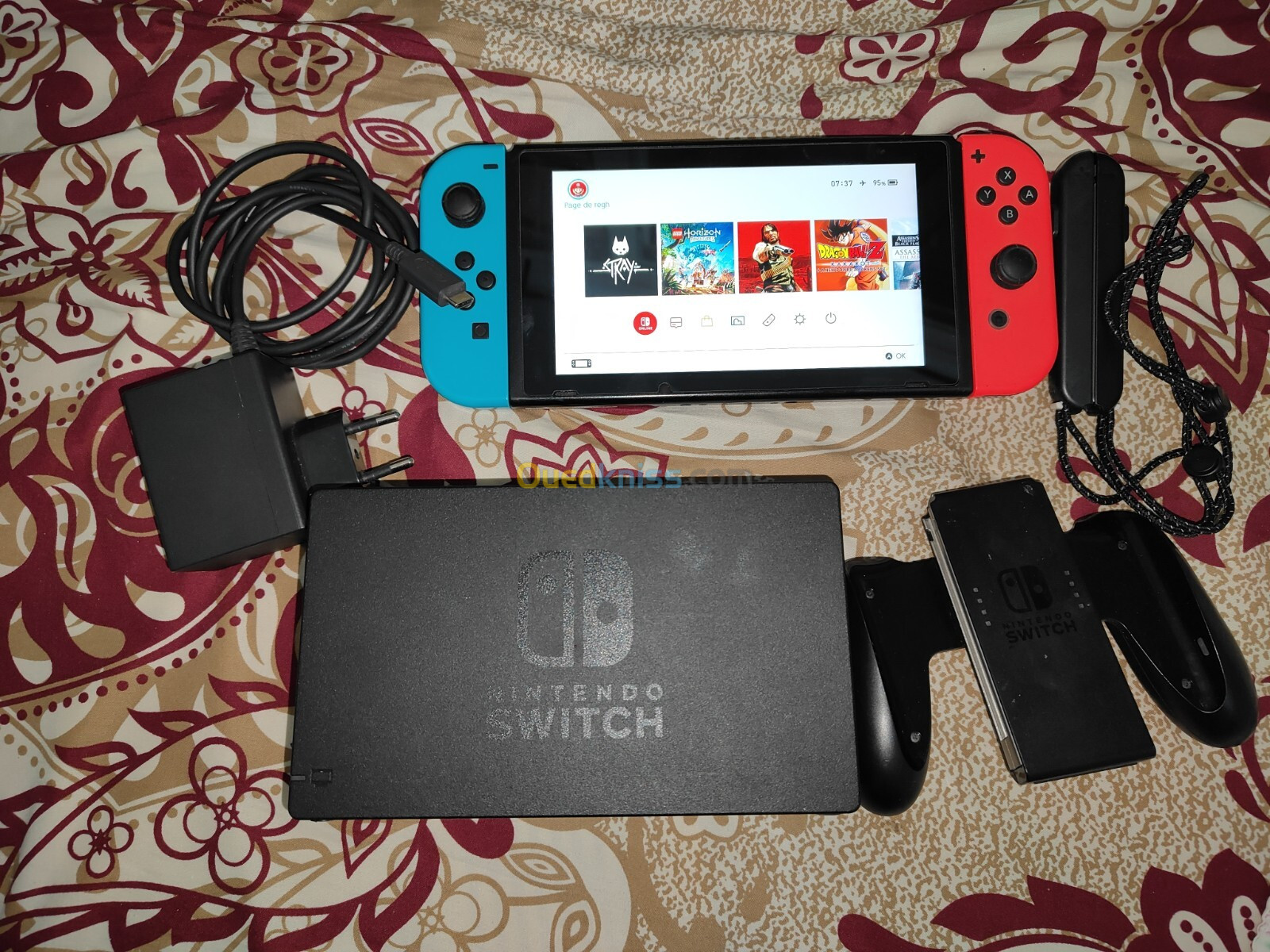 Nintendo switch V2 2019 Flashée puce 256 go 