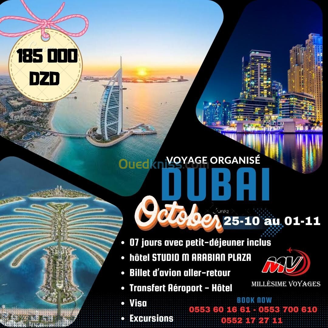 Voyage Organisé Dubai  Octobre 2024