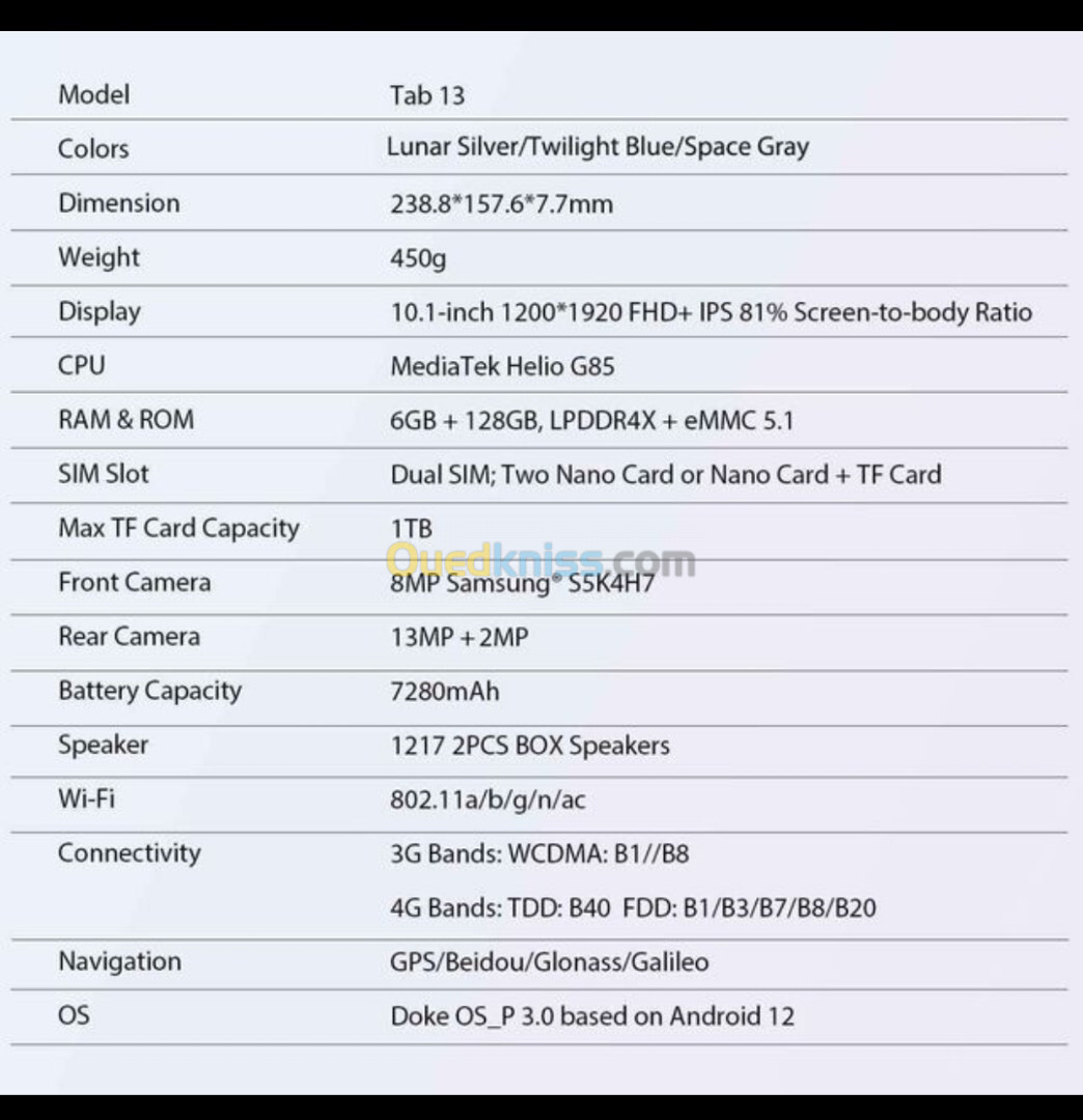 Blackview Tab13 10/128