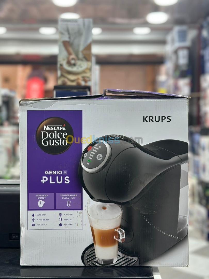 Expresso  Krups Nescafé Dolce Gusto Genio S Plus KP340810 - Machine à café - 15 bar - noir