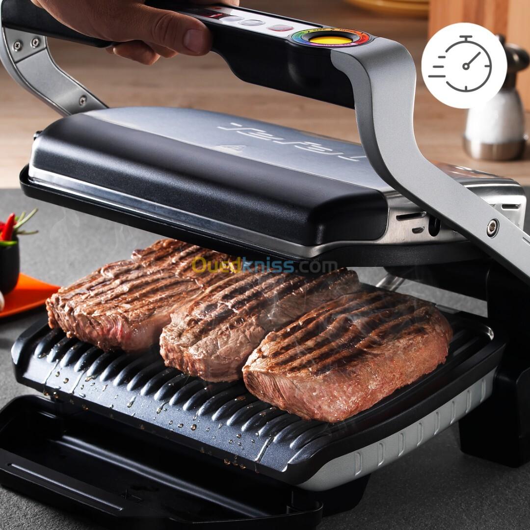  Panini Grille-viande Tefal OPTIGRILL+ inox  2000W GC712D12