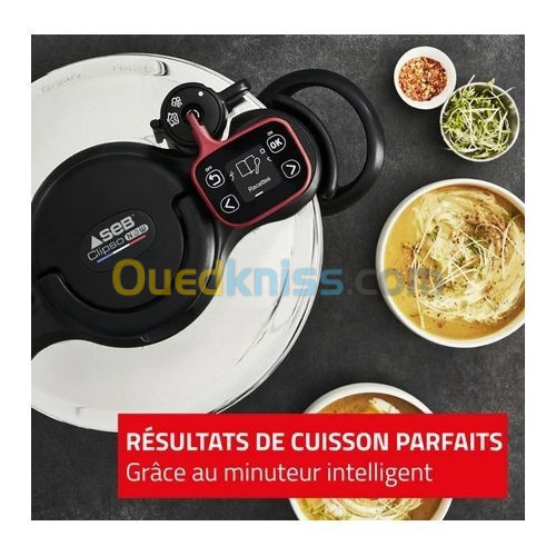 Seb Cocotte Minute Clipso Now 9L + MINUTEUR INTELLIGENT INDUCTION P4904950 Seb   