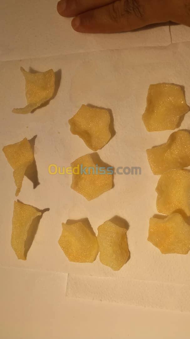 Fabricant de Pellets pour Snack Chips-منتج مادة أولية لشيبس تُسمى رقائق الشيبس، المستخدمة في صناعة الشيبس