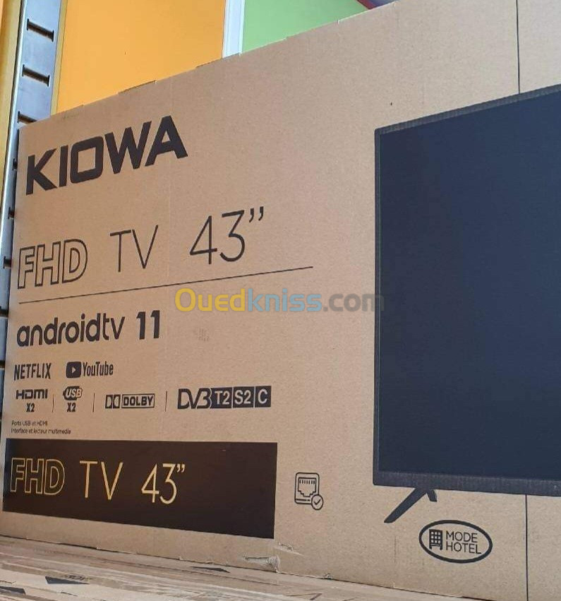 Tv Kiowa 43 pouce Smart Android 