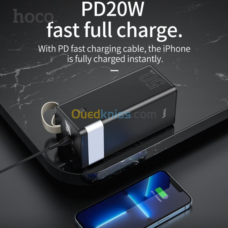 Power bank hoco 50000mAh j86a 22,5w 