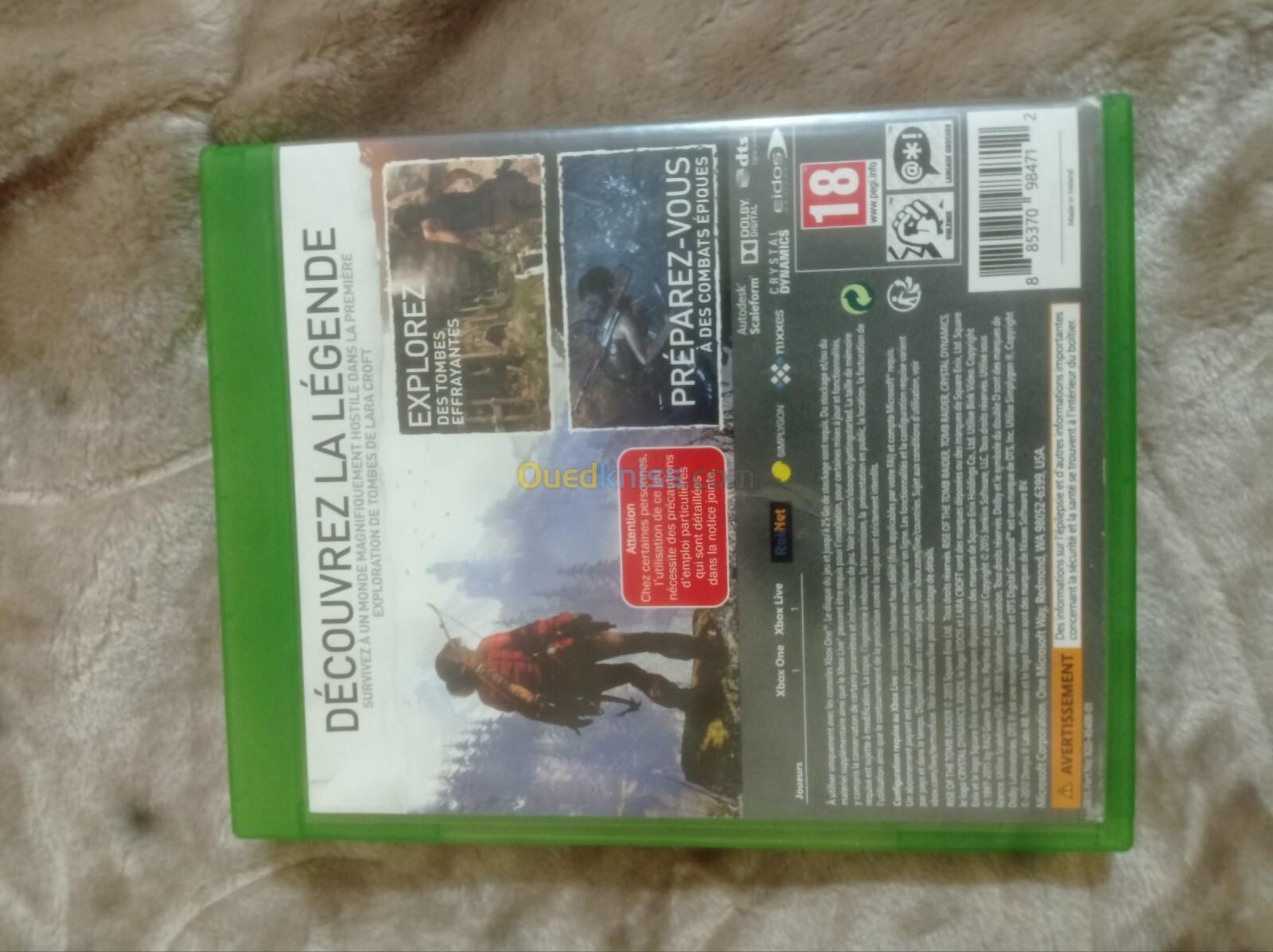 CD Xbox one Tomb raider gdiiiid mr7ba bikom soma hayla