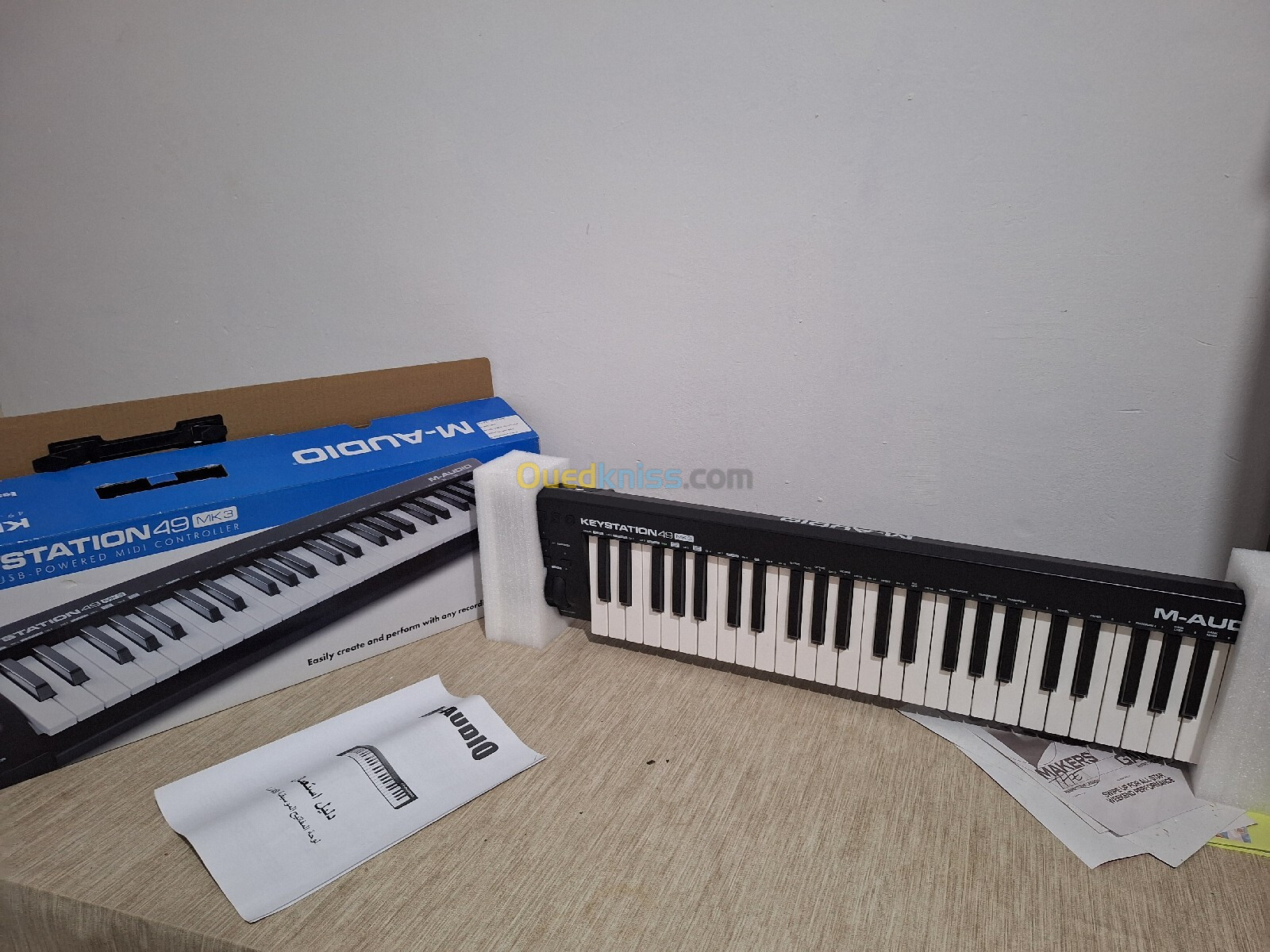 Clavier midi  M Audio  keystation 49 mk3