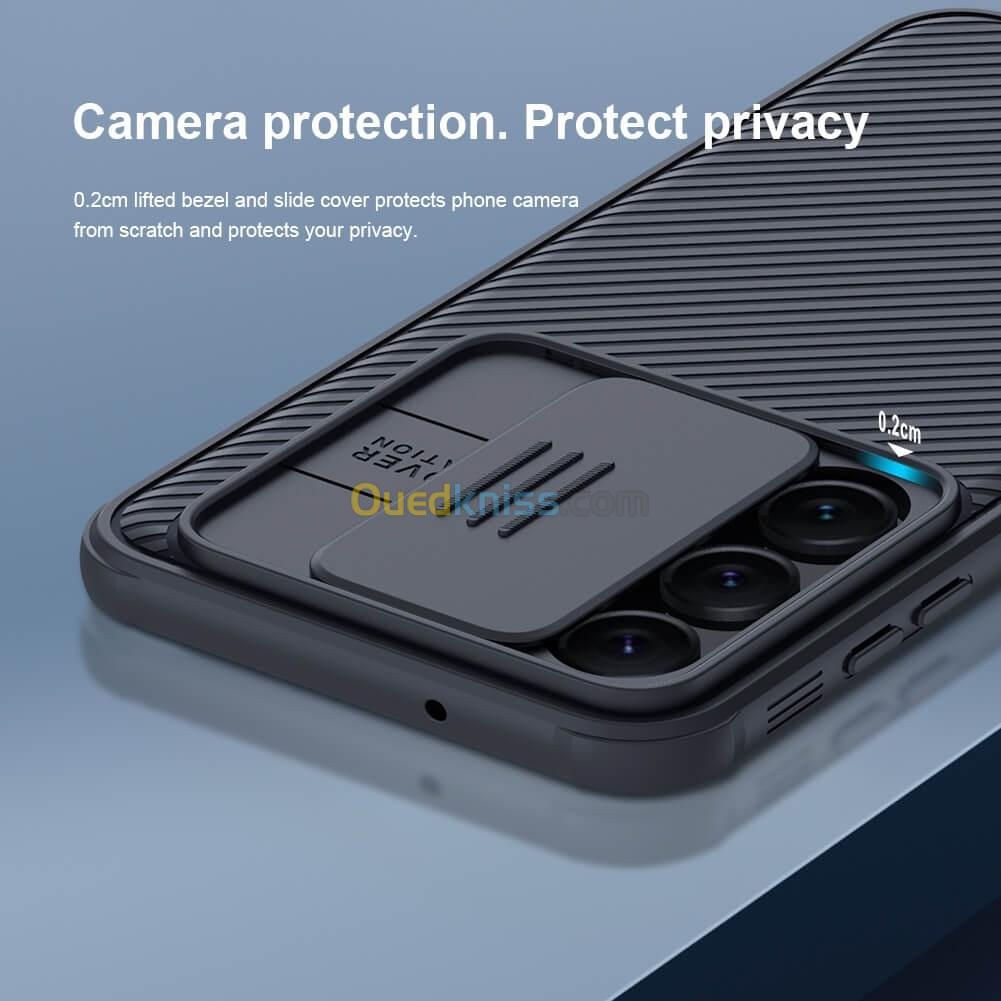 Antichoc Avec Protection Camera Pour Samsung Galaxy S23 Nillkin CamShield Pro Magnetic S23
