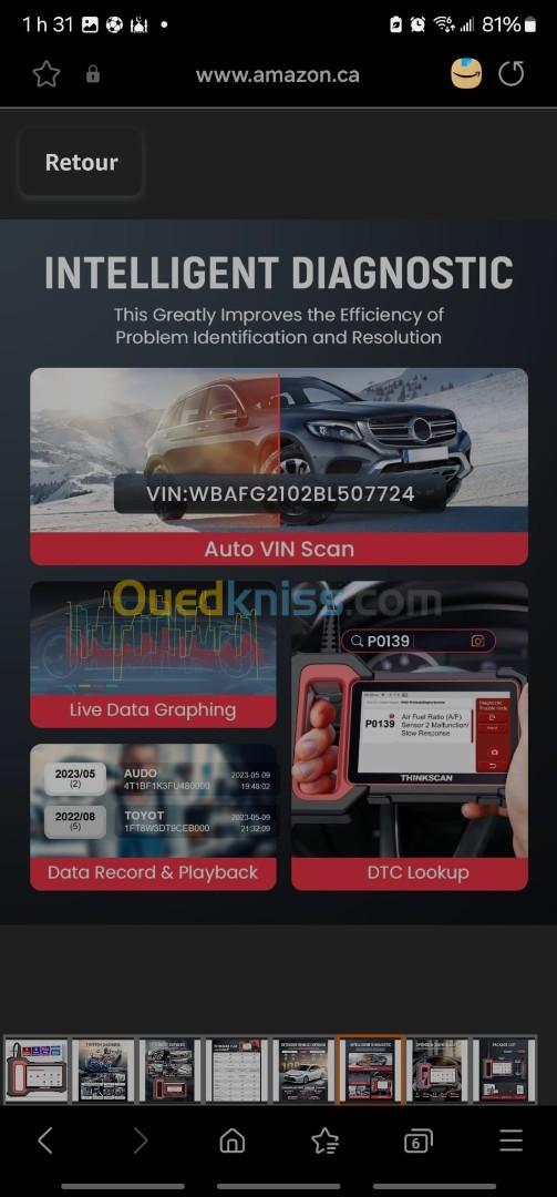 scanner automobile thinkcar thinkscan